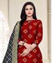 Picture of Beautiful Maroon Straight Cut Salwar Kameez