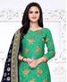 Picture of Bewitching Green Straight Cut Salwar Kameez