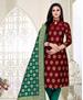 Picture of Alluring Maroon Straight Cut Salwar Kameez