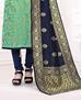 Picture of Pretty Sea Green Straight Cut Salwar Kameez