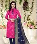 Picture of Ideal Rani Pink Straight Cut Salwar Kameez