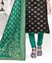 Picture of Sightly Black Straight Cut Salwar Kameez