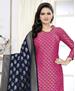 Picture of Pleasing Pink Straight Cut Salwar Kameez