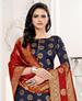 Picture of Splendid Blue Straight Cut Salwar Kameez