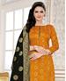 Picture of Graceful Yellow Straight Cut Salwar Kameez