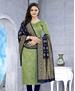 Picture of Bewitching Parrot Green Straight Cut Salwar Kameez