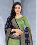 Picture of Bewitching Parrot Green Straight Cut Salwar Kameez