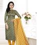 Picture of Resplendent Black Straight Cut Salwar Kameez