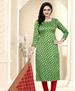 Picture of Graceful Green Straight Cut Salwar Kameez