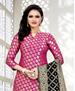 Picture of Enticing Pink Straight Cut Salwar Kameez