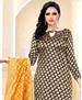 Picture of Grand Black Straight Cut Salwar Kameez