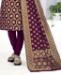 Picture of Good Looking Purple Casual Saree