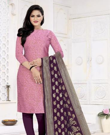 Picture of Bewitching Light Pink Casual Saree