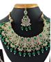 Picture of Classy Green Necklace Set