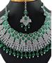 Picture of Lovely Green Necklace Set