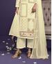 Picture of Sublime Yellow Straight Cut Salwar Kameez