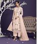 Picture of Splendid Peach Straight Cut Salwar Kameez