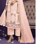 Picture of Splendid Peach Straight Cut Salwar Kameez