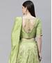 Picture of Alluring Floracance Green Lehenga Choli