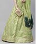 Picture of Alluring Floracance Green Lehenga Choli