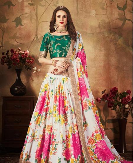 Picture of Splendid Multi Lehenga Choli