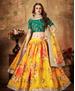 Picture of Comely Yellow Lehenga Choli