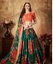 Picture of Stunning Green Lehenga Choli