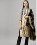 Picture of Pretty Grey Straight Cut Salwar Kameez