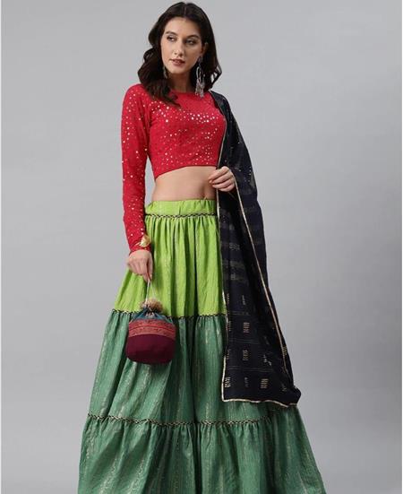 Picture of Pretty Peach Lehenga Choli