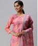 Picture of Amazing Pink Straight Cut Salwar Kameez