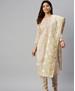 Picture of Graceful Peach Straight Cut Salwar Kameez