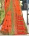 Picture of Delightful Orange Casual Saree