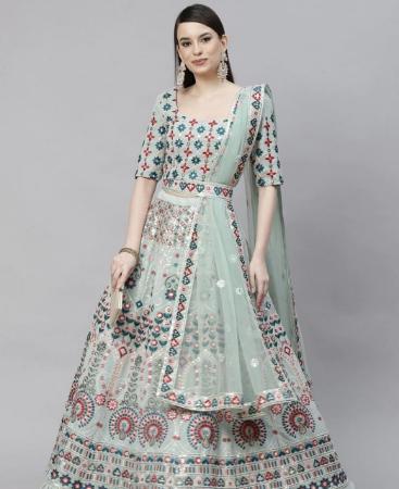 Picture of Grand Pista Lehenga Choli