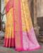 Picture of Enticing Yellow Casual Saree