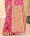 Picture of Fine Pink Silk Saree