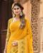 Picture of Beauteous Yellow Casual Saree