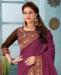 Picture of Enticing Dusty Wine Designer Saree