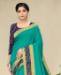 Picture of Admirable Turquoise Green Casual Saree