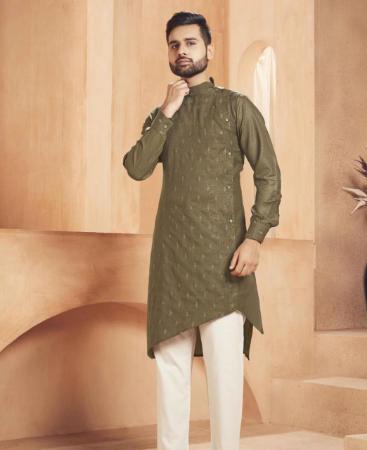 Picture of Fascinating Olive Kurtas