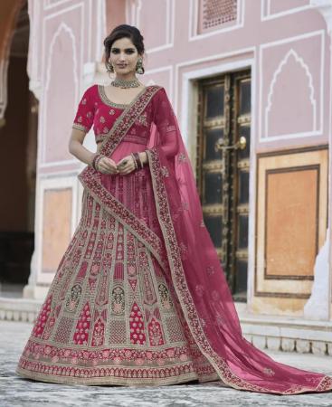 Picture of Sightly Pink Lehenga Choli