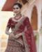 Picture of Ideal Maroon Lehenga Choli