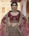 Picture of Magnificent Maroon Lehenga Choli