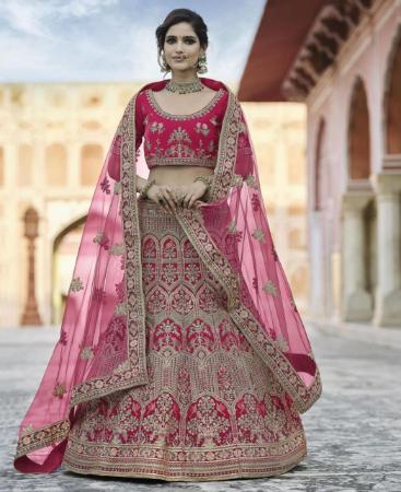 Picture of Fascinating Pink Lehenga Choli