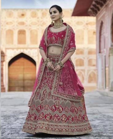 Picture of Classy Pink Lehenga Choli