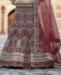 Picture of Sublime Maroon Lehenga Choli