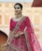 Picture of Comely Pink Lehenga Choli