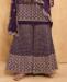 Picture of Marvelous Purple Straight Cut Salwar Kameez