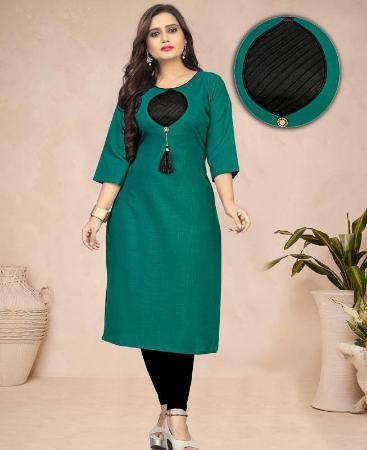 Picture of Gorgeous Green Kurtis & Tunic