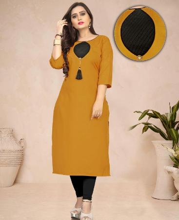 Picture of Grand Yellow Kurtis & Tunic