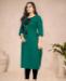 Picture of Enticing Green Kurtis & Tunic